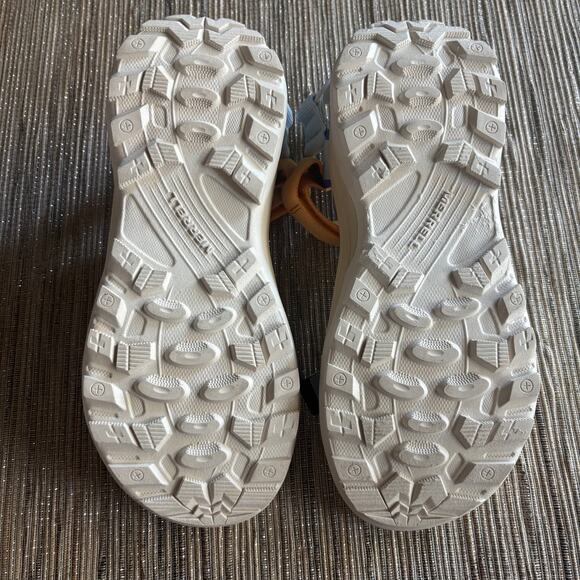 MERRELL | Women's Speed Fusion Sandals Tangelo Ice Blue Sz 9 - Picture 6 of 6
